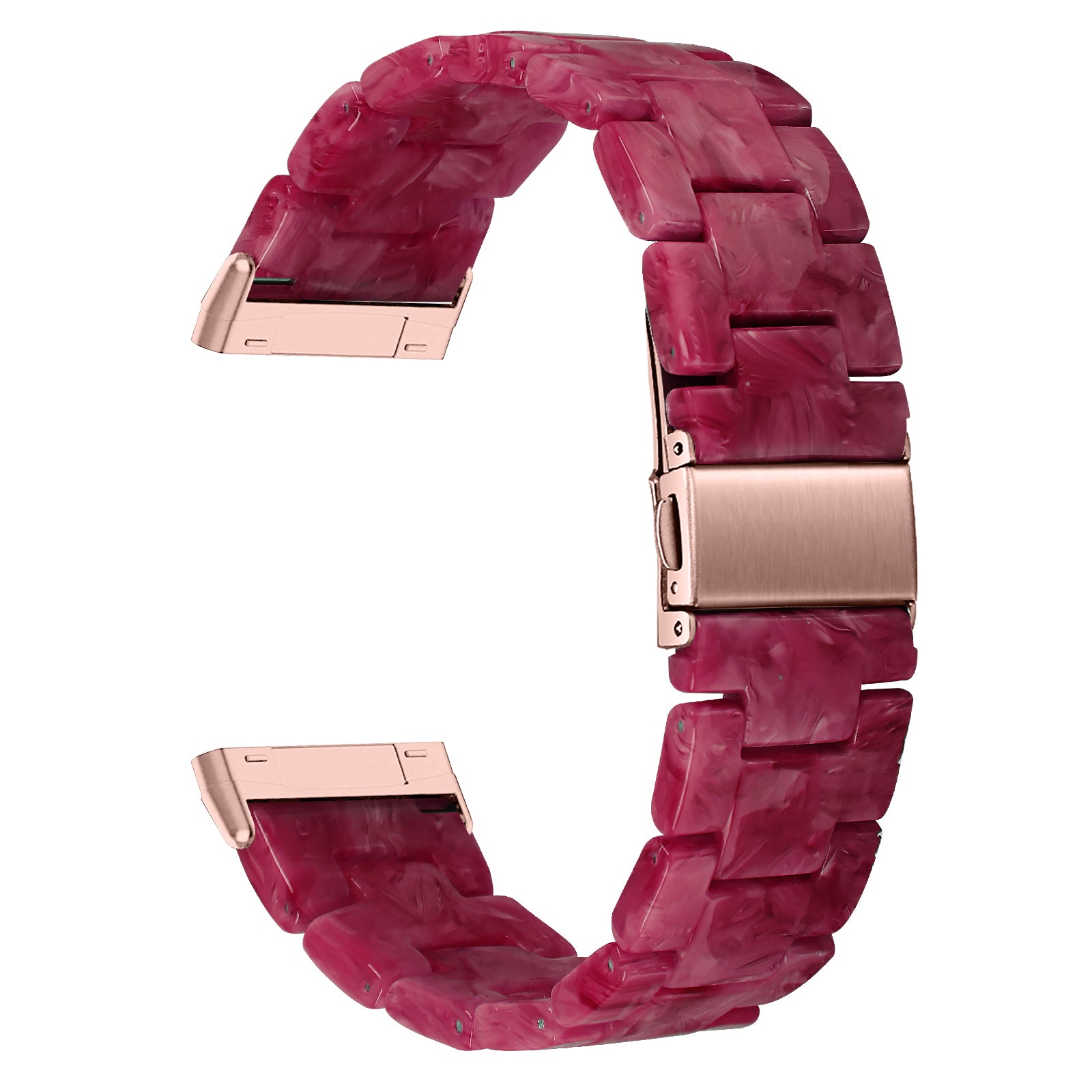 For Fitbit Versa 4 Sense 2 Resin Watch Band Strap Adjustable Bracelet with Stainless Steel Buckle For Fitbit Versa 4 Sense 2 Resin Watch Band Strap Adjustable Bracelet with Stainless Steel Buckle